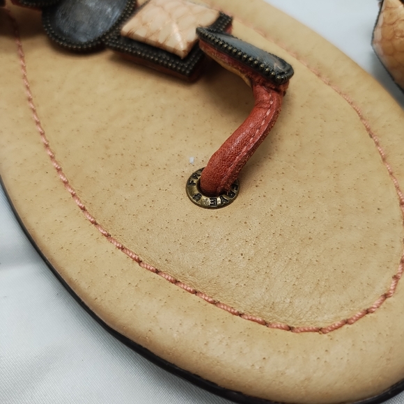 Women's Frye Dani Jeweled T strap Sandals Size 8M - Picture 8 of 10